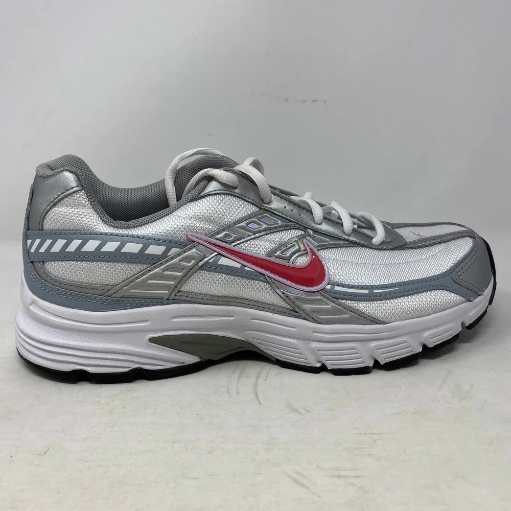 Nike Initiator Womens Running‎ Shoes Silver Pink Metallic Sneakers 394053-001